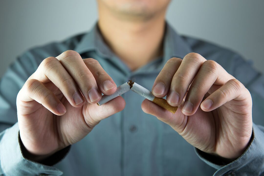 cessação do tabagismo e mudanças no corpo masculino